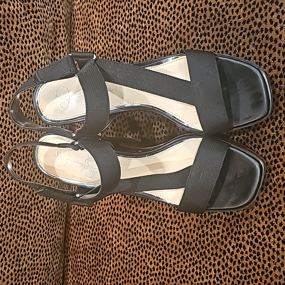 Jessica Simpson Amellia Wedge Heal Leopard